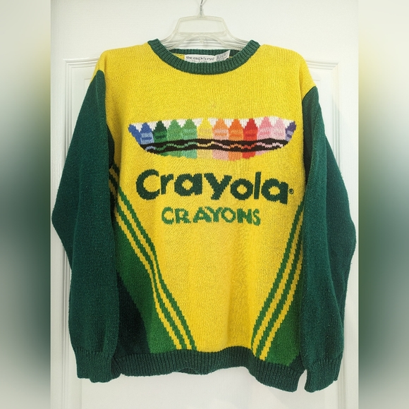 Eagle's Eye Crayola Crayon Box Sweater - Picture 1 of 8